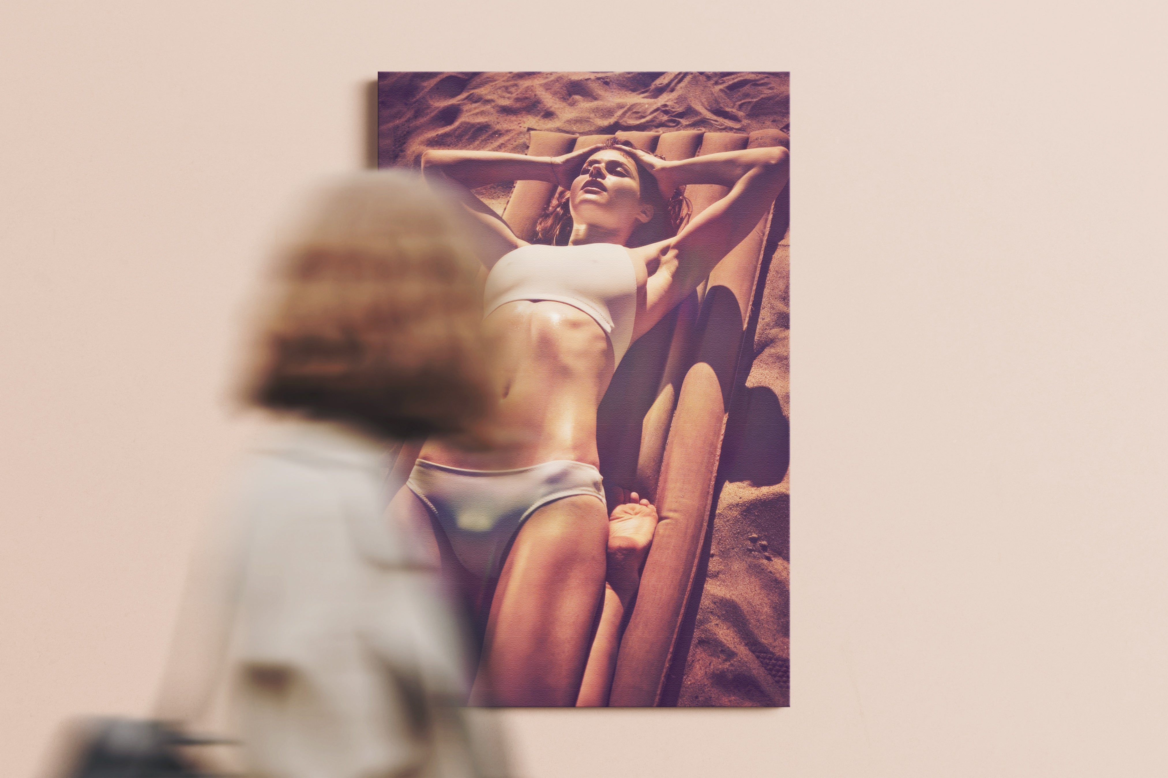 Alexandra Daddario Sexy Poster or Canvas Wall Art print